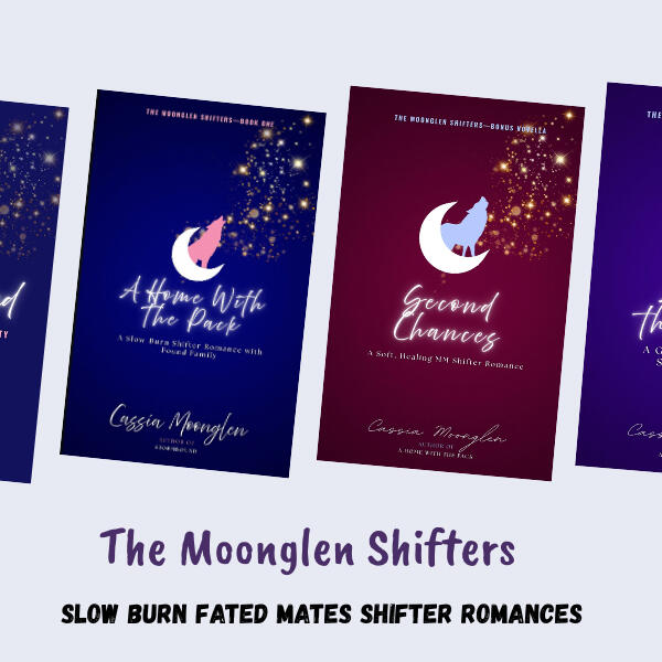 Cassia Moonglen Book Covers